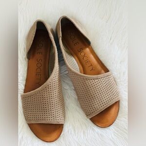 NWT Sole Society  Suede  Slip On Shoes Size 8  New